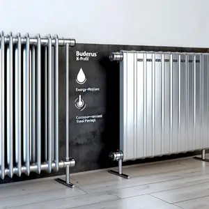 Стальной панельный радиатор Buderus K-Profil: преимущества