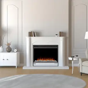 Каминокомплект Royal Flame Barcelona разборный белый для уюта