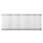 Радиатор труб. Zehnder Charleston 3050, 34 сек.1/2 бок.подк. RAL9016 (кроншт.в компл) – вид 1