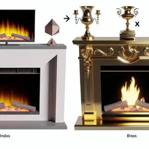 Каминокомплект Royal Flame Lindos Graphite Grey: стиль и элитность