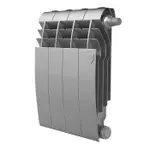 Радиатор Royal Thermo BiLiner 350 /Silver Satin VR - 4 секц. – вид 1