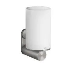 Стакан Gessi 316 Steel Brushed/белый (54707/239)