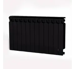Радиатор биметаллический RIFAR MONOLIT 300 Антрацит 14 секц. бок.