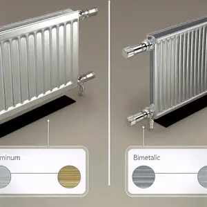 Как отличить алюминиевый радиатор от биметаллического: основные советы