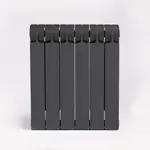 Радиатор биметаллический RIFAR MONOLIT 350 Титан 14 секц. бок. – вид 2