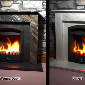 Каминокомплект Royal Flame: сравнение Dublin и Geneva