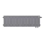 Радиатор Royal Thermo PianoForte 200 /Silver Satin - 12 секц. VDR – вид 2