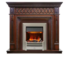 Каминокомплект Dimplex Alexandria - Махагон коричневый антик с очагом Chesford