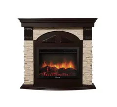 Портал Electrolux Pietra 25U (угловой) камень слоновая кость, шпон темный дуб