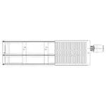 Стальной панельный радиатор Buderus VK-Profil 30 500 2000 – вид 2