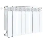 Радиатор биметаллический RIFAR BASE Ventil 350 09 секц. нижн. лев. – вид 1