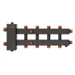 Гидроразделитель с коллектором ZOTA горизонтальный, 5 контуров, до 70 кВт с заглушкой под ТЭНБ – вид 1