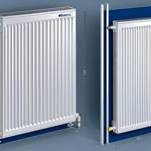 Стальной панельный радиатор Buderus K-Profil 33 400 400 и VK-Profil 10 300 700