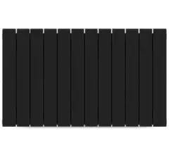 Радиатор биметаллический RIFAR SUPReMO 500 Антрацит 09 секц. бок.