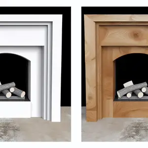 Портал Royal Flame Carlyle - Белый с черным против Dublin