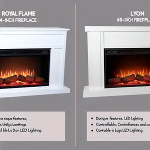 Каминокомплект Royal Flame: Line 42 или Lyon 60?