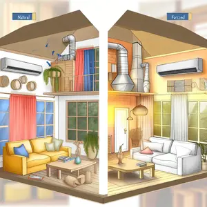 Вентиляция дома: принудительная и естественная системы