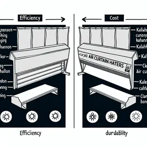 Купить электрическую тепловую завесу Kalashnikov - обзор и сравнение