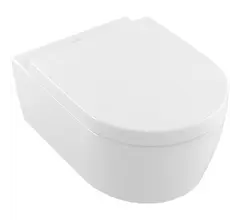 Унитаз Villeroy&Boch Avento подвесной альпийский белый (5656HR01)