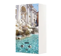 Газовый проточный водонагреватель Zanussi GWH 10 FONTE GLASS TREVI
