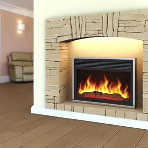 Портал под камень мелкий сланец бежевый для уютного интерьера