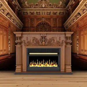 Каминокомплект Royal Flame Palace - Орех с очагом Vision 30 EF LED FX