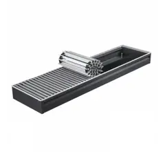 Внутрипольный конвектор Кзто Бриз 380х120х4200