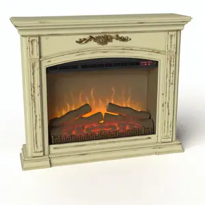 Электрокамин слоновая кость с патиной Royal Flame Florence FX