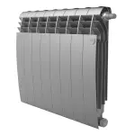 Радиатор Royal Thermo BiLiner 500 Silver Satin VR80 - 8 секц. – вид 1