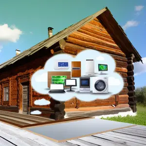 Установка климатической техники в деревянных домах