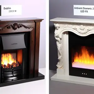 Каминокомплект Royal Flame: сравнение Dublin и Lindos