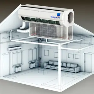 Канальная сплит-система Energolux SAD24D3-A/SAU24U3-A для дома