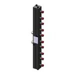 Гидравлический коллектор ZOTA вертикальный, 5 контуров – вид 1