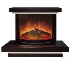 Каминокомплект Glenrich АТЛАНТ R 36 венге c топкой RONDO 36