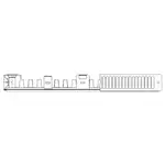 Стальной панельный радиатор Buderus K-Profil 11 400 1400 – вид 2