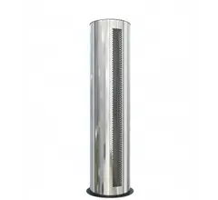 Электрическая тепловая завеса интерьерная Колонна Тепломаш КЭВ-П6143A (корпус из нержавеющей стали)