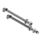 Горизонтальный коаксиальный дымоход De Dietrich DY 881 (PPS), ф110/150 мм – вид 1