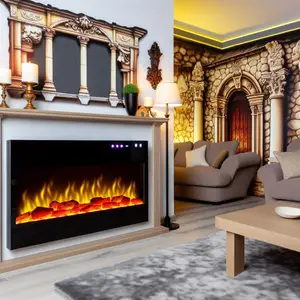 Электрокамин Dioramic 25 LED FX для уютного дома