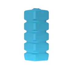 Бак д/воды Акватек Quadro W-1000 (синий) с поплавком