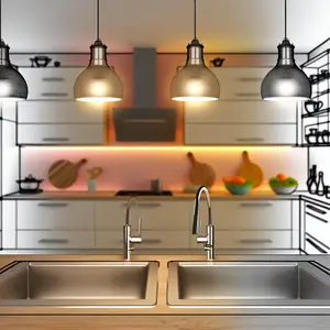 Два раковины на кухне: преимущества и особенности выбора