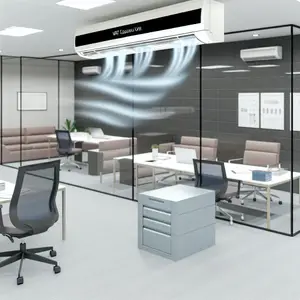 Кассетный внутренний блок VRF Energolux SMZC17V2AI для офиса: эффективное кондиционирование