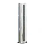 Водяная тепловая завеса интерьерная Колонна Тепломаш КЭВ-52П6147W (корпус из нержавеющей стали) – вид 1