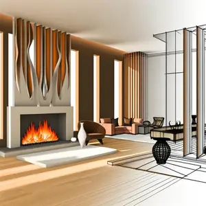 Портал Royal Flame California - Серый графит vs Denver