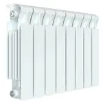 Радиатор биметаллический RIFAR MONOLIT Ventil 300 08 секц. нижн. прав. 50 мм – вид 1