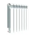 Радиатор RIFAR Alum 500 х14 секций НП лев VL собранный – вид 1