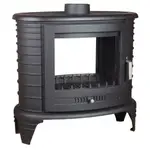 Каминная чугунная печь Kratki Koza/K8/турбина – вид 1