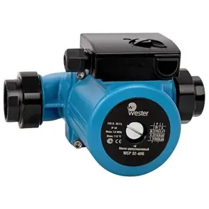 Обзор циркуляционных насосов Wester WCP 32-40G (с гайками) и WCP 32-40G