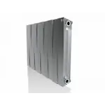 Биметаллический радиатор Royal Thermo PianoForte 500 new/Silver Satin - 10 секц. – вид 1