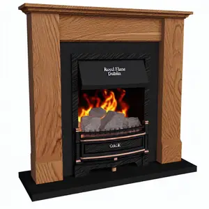 Каминокомплект Royal Flame Dublin - Дуб / Сланец обзор