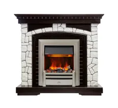 Каминокомплект Dimplex Glasgow - Венге / Белый с очагом Chesford